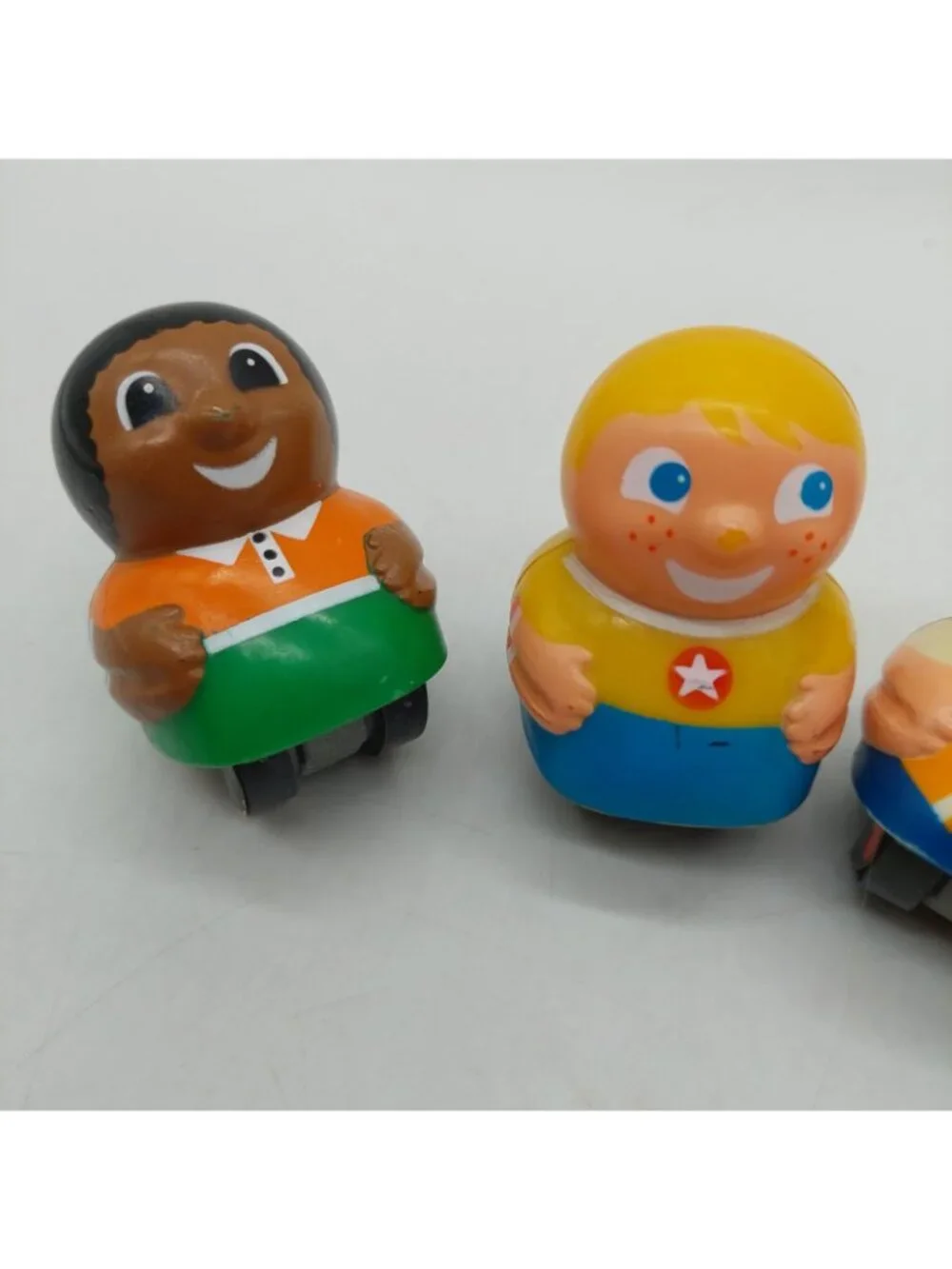 Mattel Preschool Rockie Rollies 4 People 1978 Boys Girls READ
